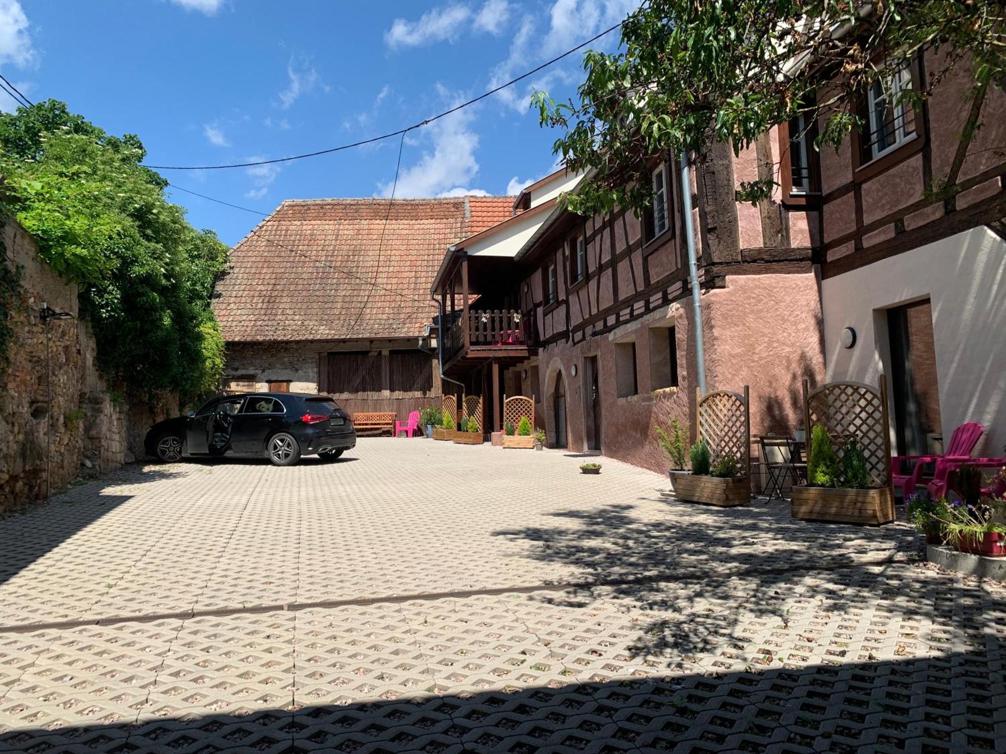 Le Clocher " Sous Les Combles" Parking Gratuit Beblenheim Bagian luar foto